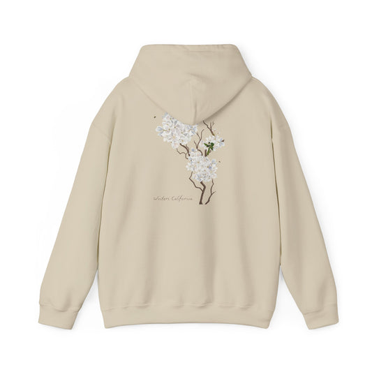 Almond Bloom Hoodie - Winters California Spring Vibes