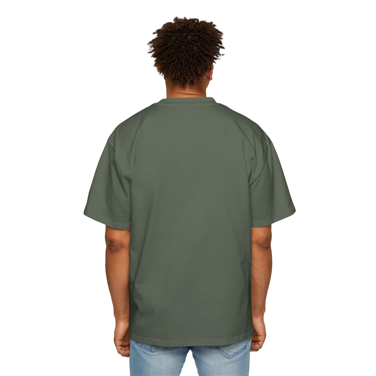 Copy of Men's Heavy Oversized Tee Sunflower Design Winters, CA STV